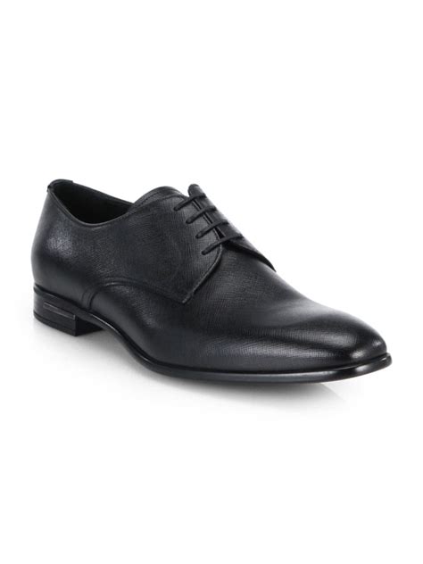 prada 1073 mens black leather dress shoes|prada sneakers for men.